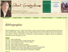 Tablet Screenshot of ggrandguillaume.fr